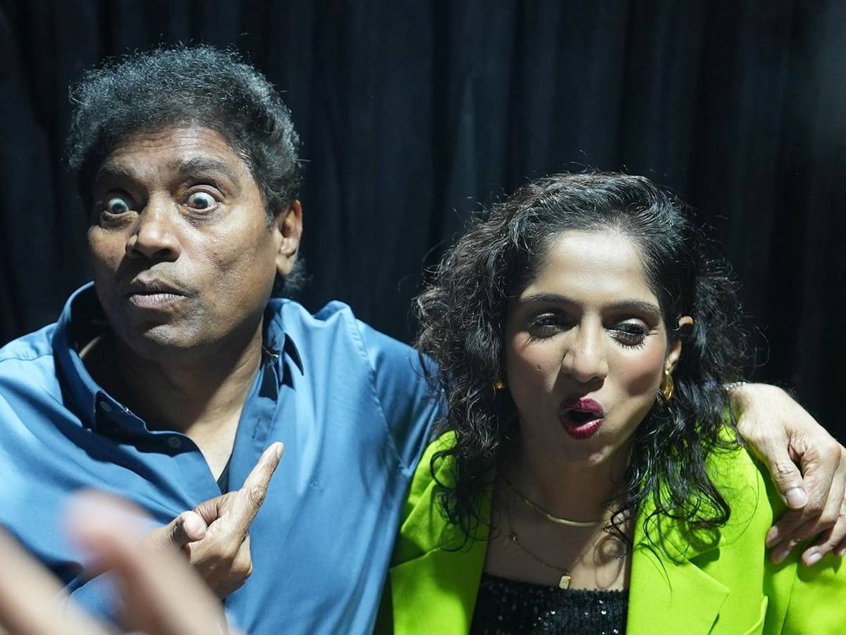 Jemie Lever with her father