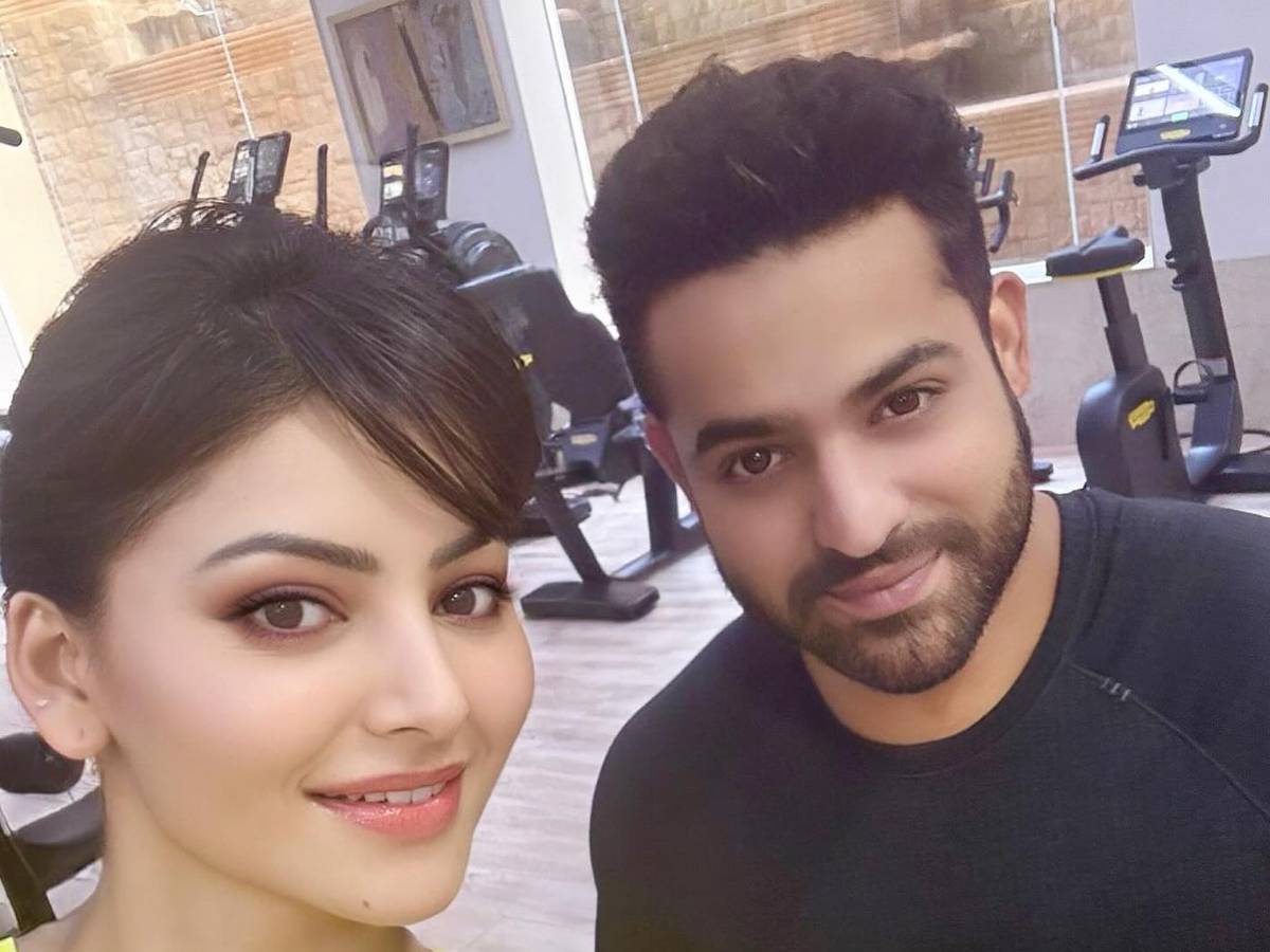 NTR and Urvashi Rautela