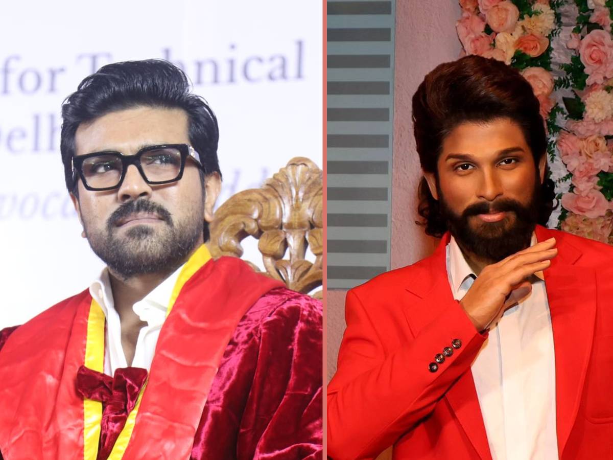 Ram Charan and Allu Arjun