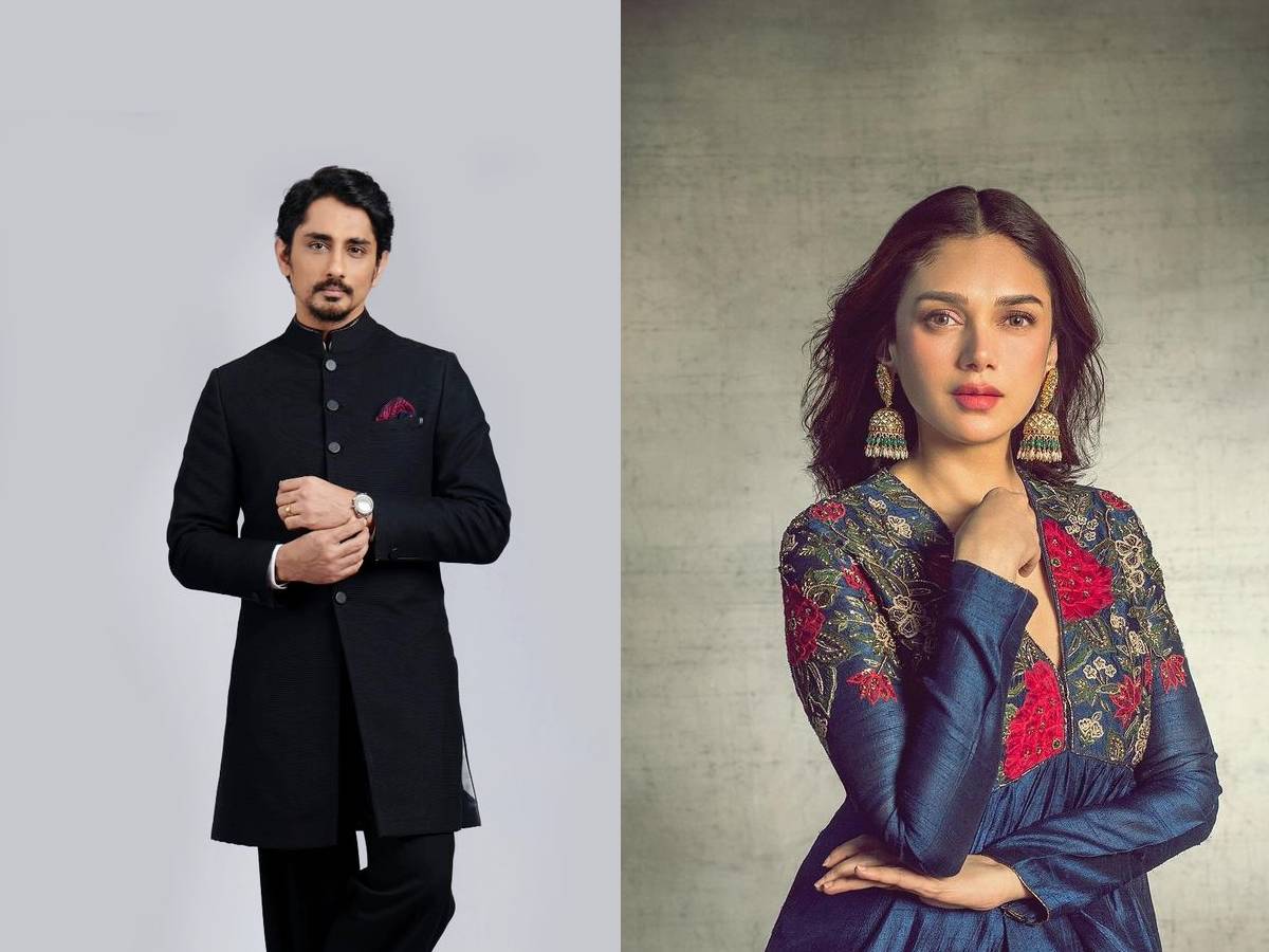 Aditi Rao and Siddharth