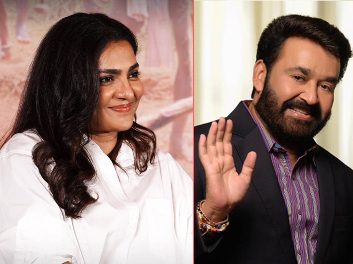 Mohanlal and Parvathy