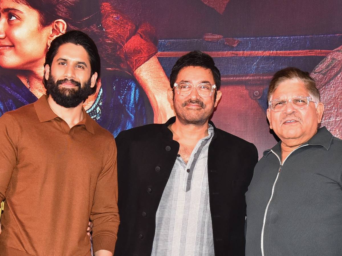 Naga Chaitanya and Aamir Khan