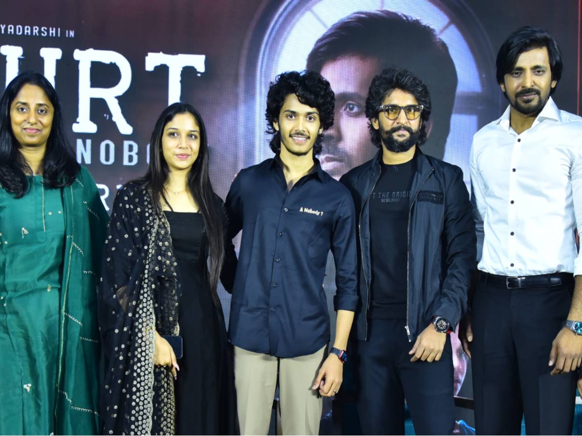Nani with Court team