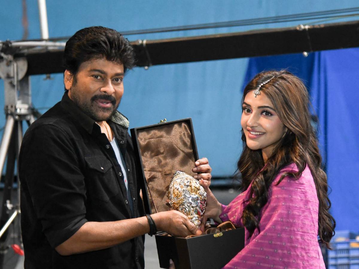 Sreeleela and Megastar Chiranjeevi