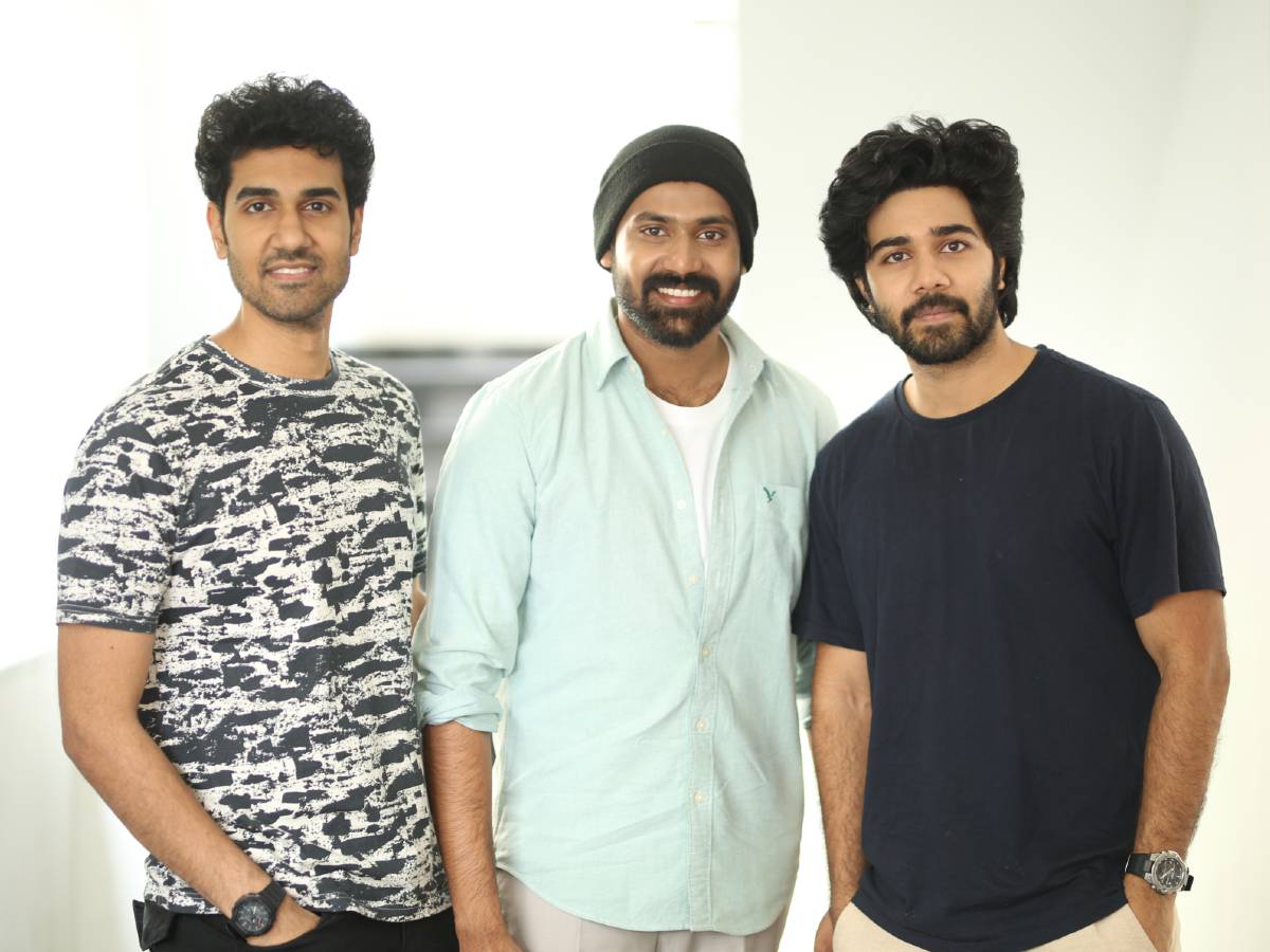 Sangeeth Sobhan, Narne Nithiin, and Ram Nithiin