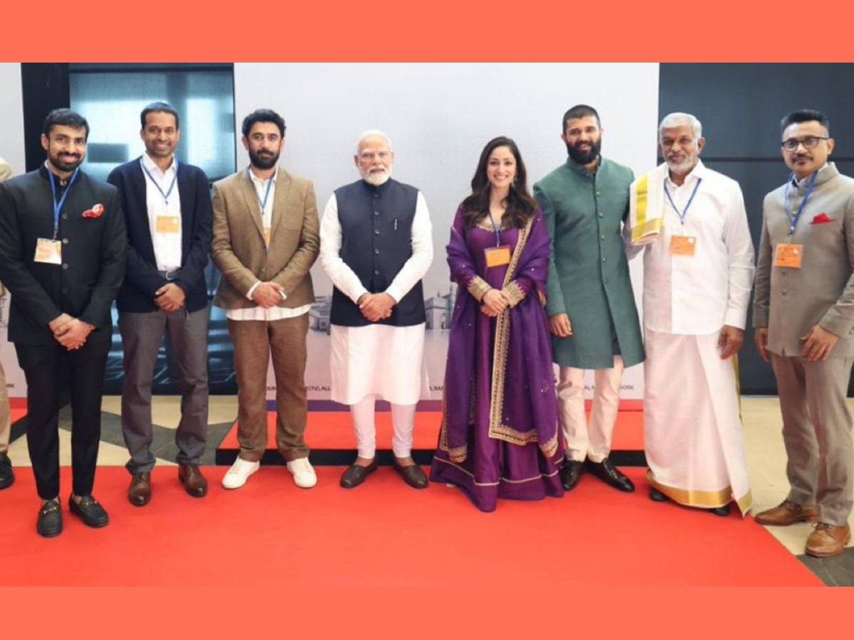 Vijay Deverakonda with PM