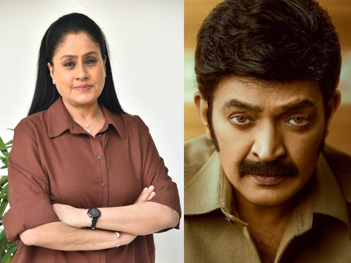 Rajasekhar and Vijayshanthi