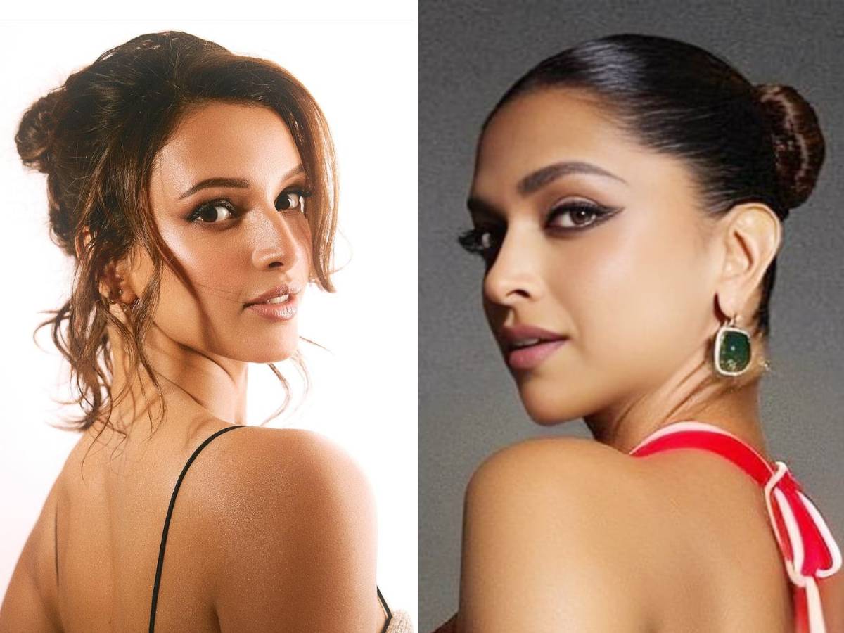 Tripti and Deepika Padukone