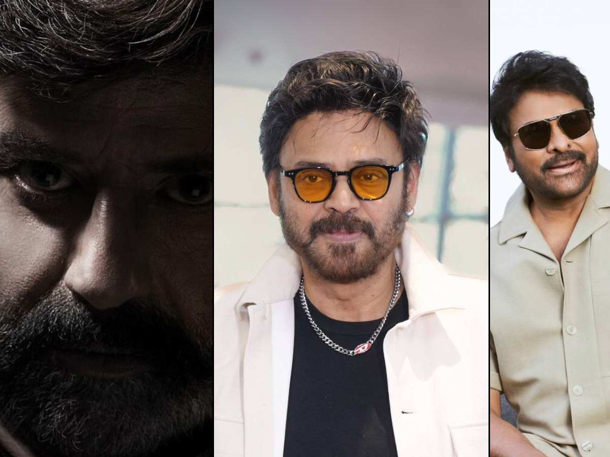 Venkatesh, Balakrishna, Chiranjeevi